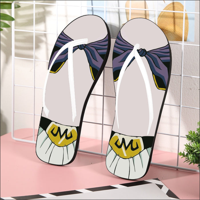 DBZ Good Fat Majin Buu Cosplay Pink 3D Flip Flops