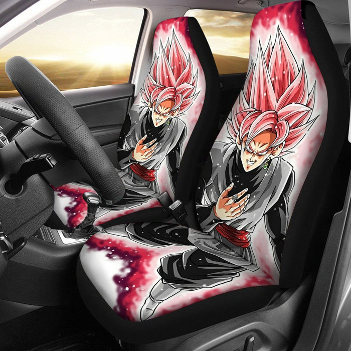 Dragon Ball Super Black Goku Rose 2 Super Saiyan Grin Car Seat Cover