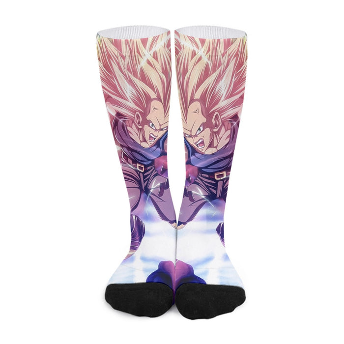 Dragon Ball Trunks SSJ3 Fan Artwork Full Print Style Socks