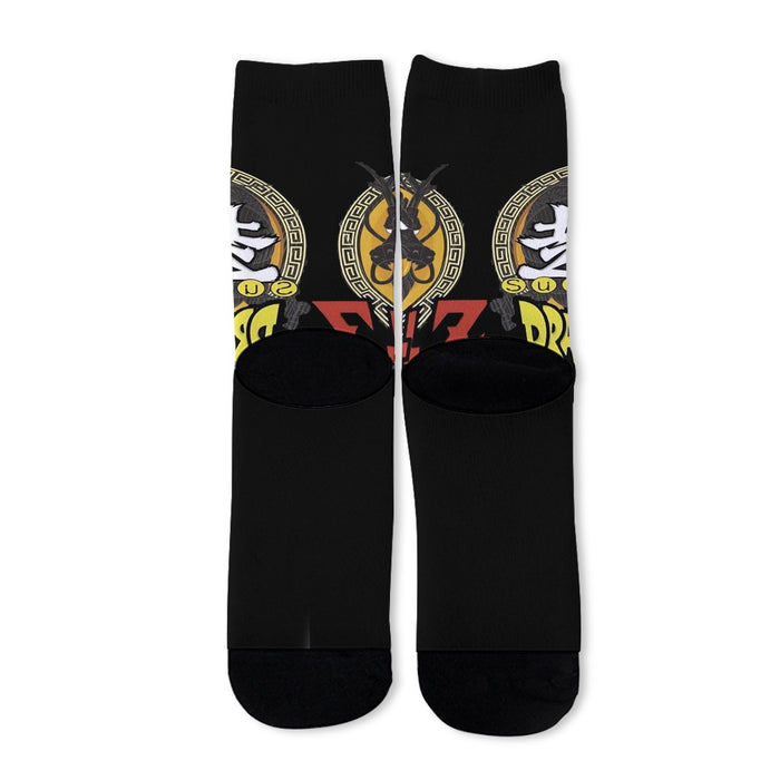 Dragon Ball Z Super Kanji Epic Dragon Spirit Shenron Socks