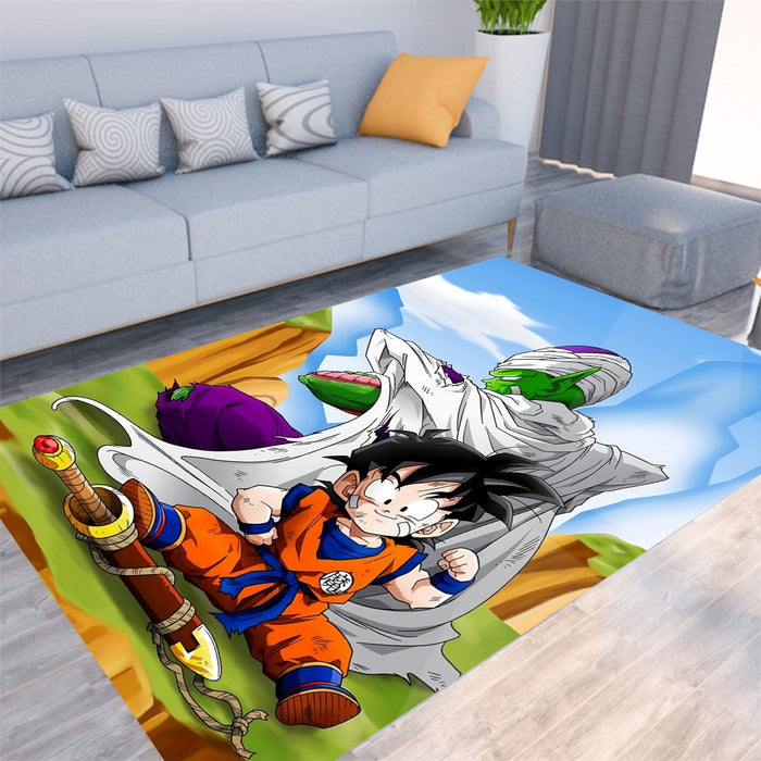 Dragon Ball Amazing Master Piccolo Train Strong Kid Gohan Rug