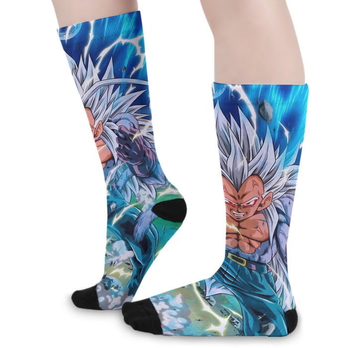 Dragon Ball Vegeta Super Saiyan 4 Ultra Instinct Epic  Socks