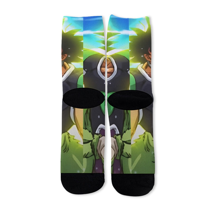 Dragon Ball Z Broly Wearing His Control Mechanism Socks