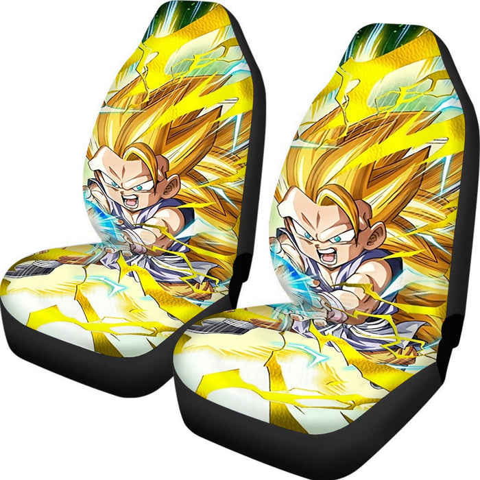 Dragon Ball Kid Goku SSJ3 Kamehameha Car Seat Cover