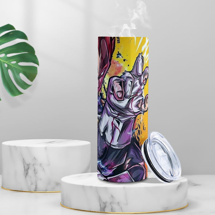 Dragon Ball Z Vegeta God Tumbler with twinkle surface