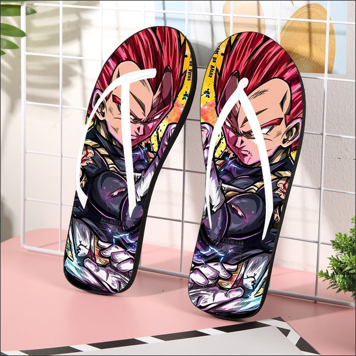 Dragon Ball Z Vegeta God Flip Flops