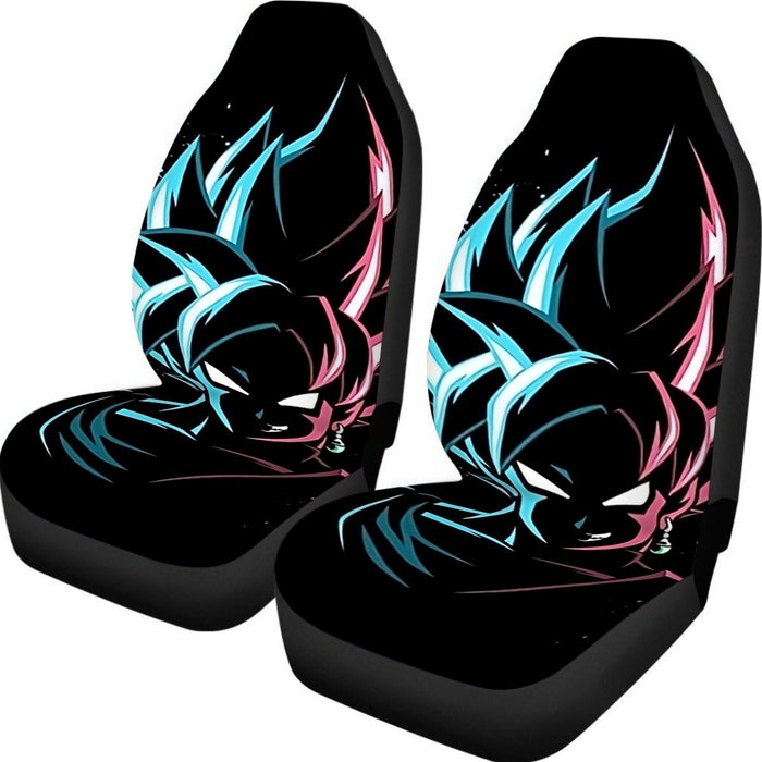 Dragon Ball Super  SSGSS Goku x Black Goku SSJ Rose Car Seat Cover