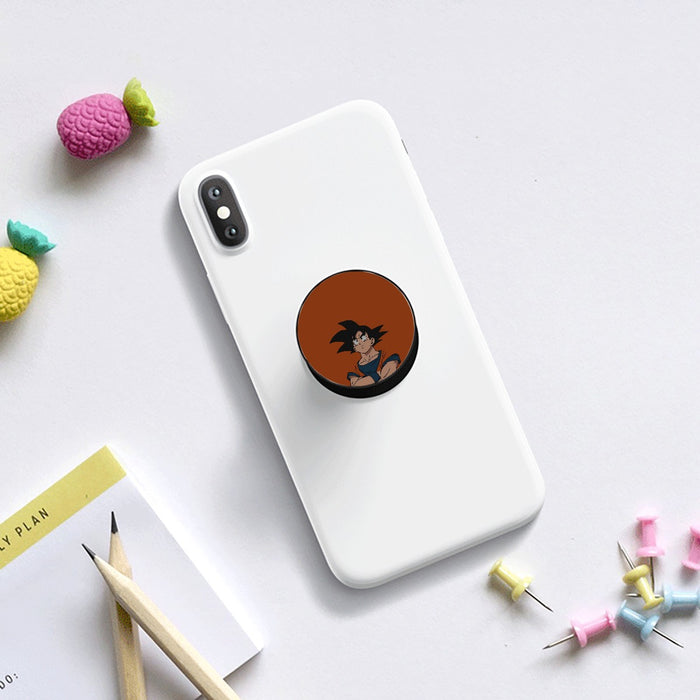 Goku Orange Minimalistic Background Airbag mobile phone holder