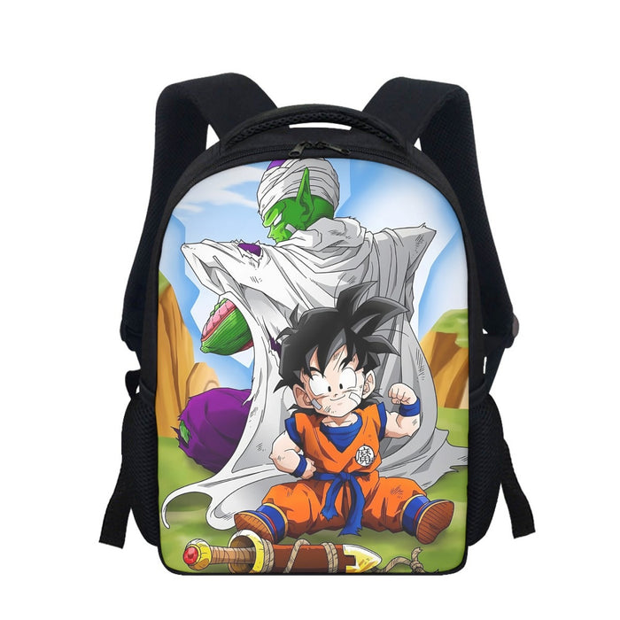 Dragon Ball Amazing Master Piccolo Train Strong Kid Gohan Backpack