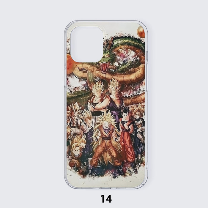 Dragon Ball  Ultimate Shenron x Saiyans iPhone 14 Case