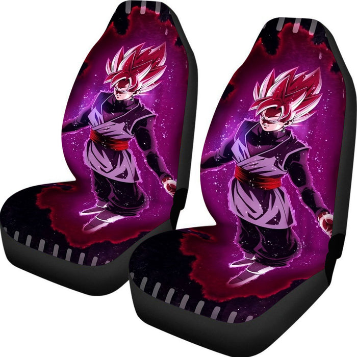 Dragon Ball Black Goku Rose 2 Ultra Instinct Dope 3D Car Seat Cover