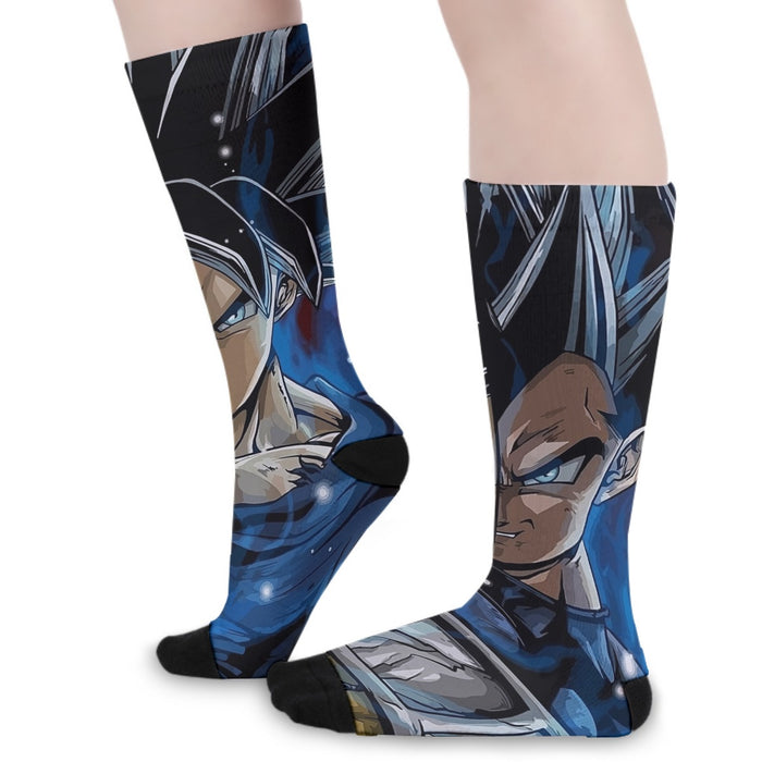 Dragon Ball Z Shirt  SSJ Goku x SSJ Vegeta Fusion Socks