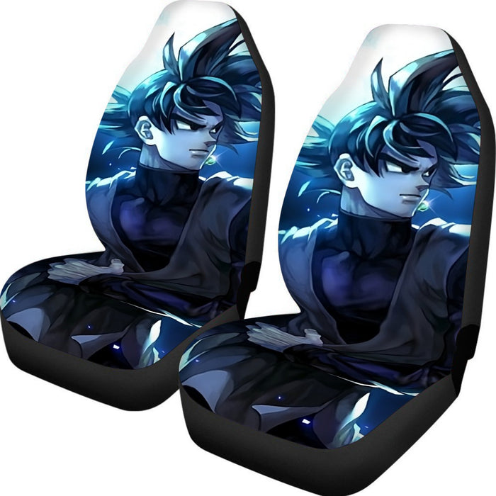 Dragon Ball Super Goku Black Cool Night Blue Sea Car Seat Cover