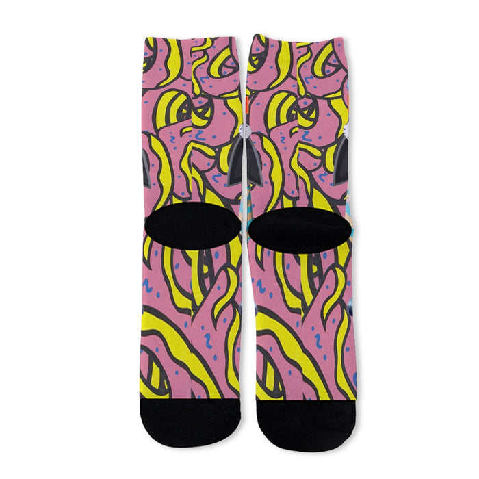 Modern Art Supreme Villain Perfect Cell Streetwear Socks