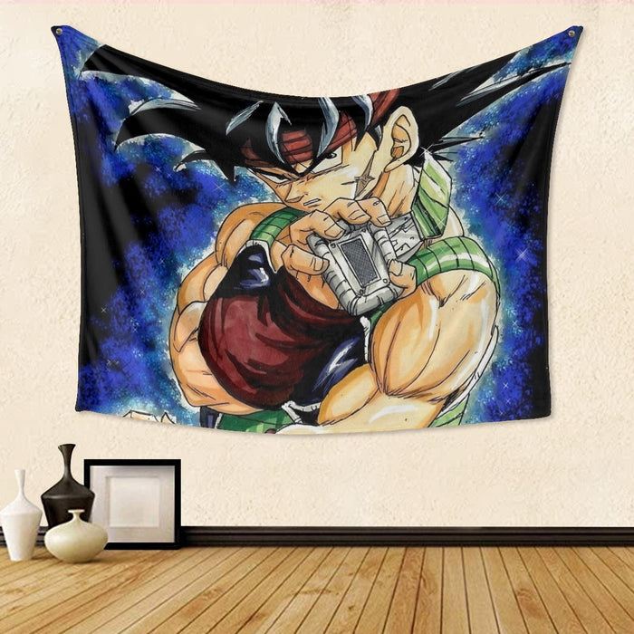 Dragon Ball Bardock Super Saiyan Goku Father Warrior Color Streetwear Tapestry