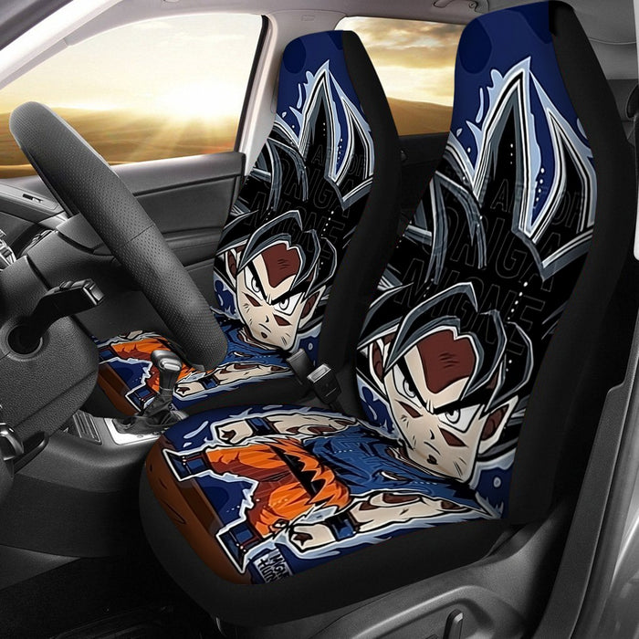Son Goku Ultra Instinct Car Seat Cover