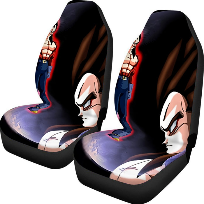 Dragon Ball Super Vegeta 4 Cool Crescent Moon Universe Car Seat Cover