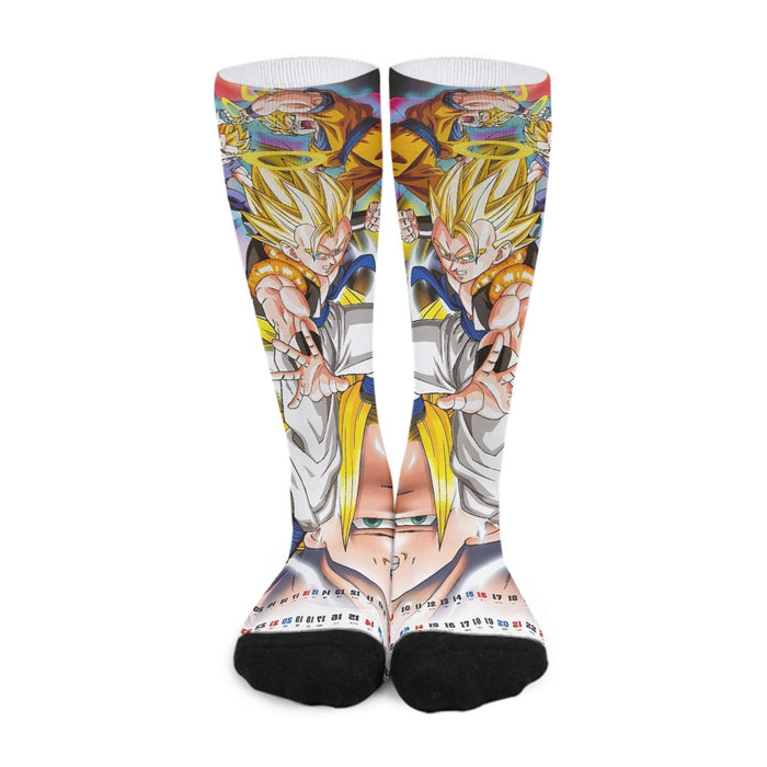 Dragon Ball Super Gogeta Super Saiyan Fusion Streetwear Design Socks