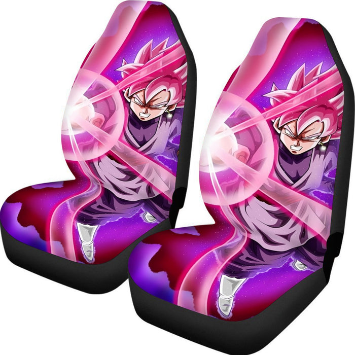 Goku Black Zamasu Super Saiyan Rose Powerful Aura Skills Dope Car Seat Cover