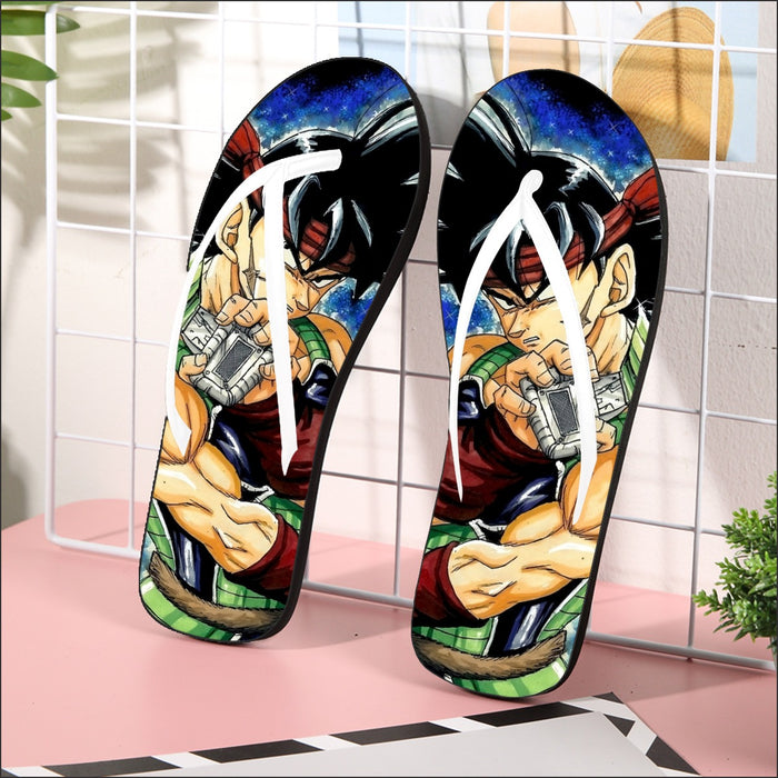 Dragon Ball Bardock Super Saiyan Goku Father Warrior Color Streetwear Flip Flops