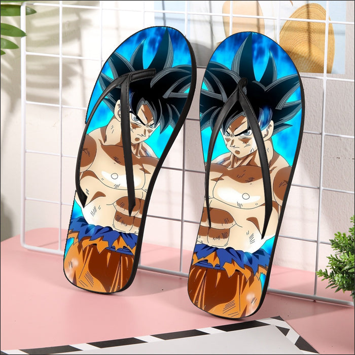 Dragon Ball Super Goku Kaioken Ultra Instinct Dope 3D  Flip Flops