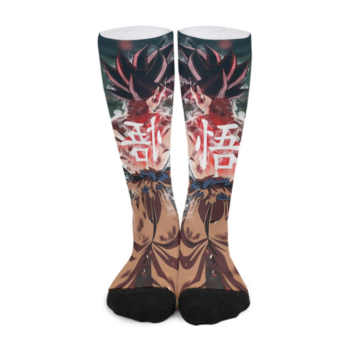 Dragon Ball Goku Ultra Instinct Epic Symbol Casual Socks