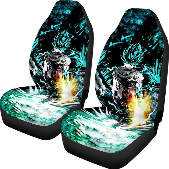 Dragon Ball Gogeta Super Saiyan Power Up Potara Fusion Design Car Seat Cover