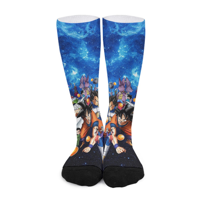 Dragon Ball Super Destruction Gods Goku Vegeta Socks