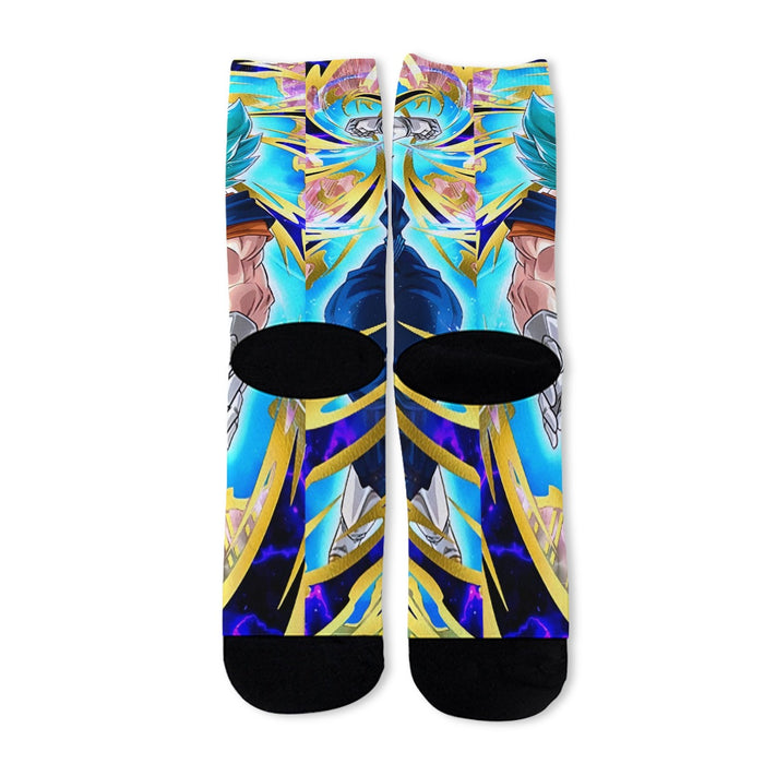 Dragon Ball Super Vegito Ultra Instinct Cool Colorful Socks