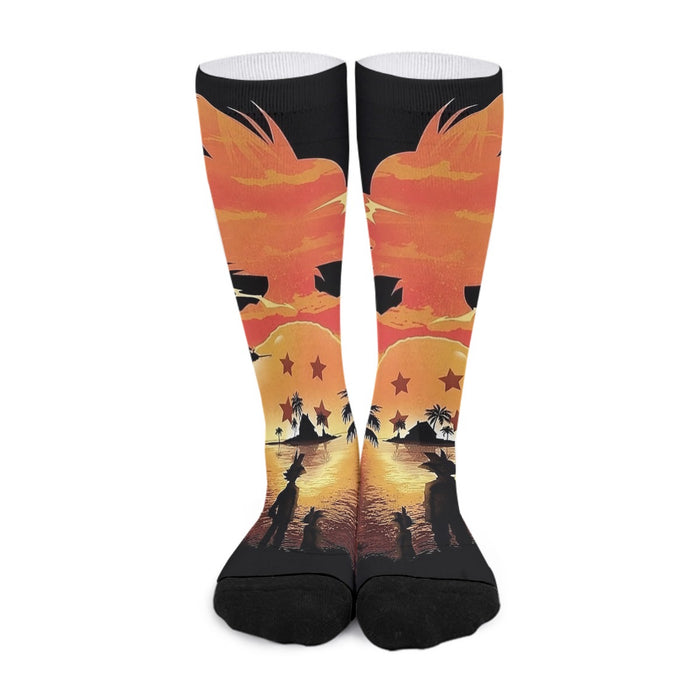 Four Star Dragon Ball Socks