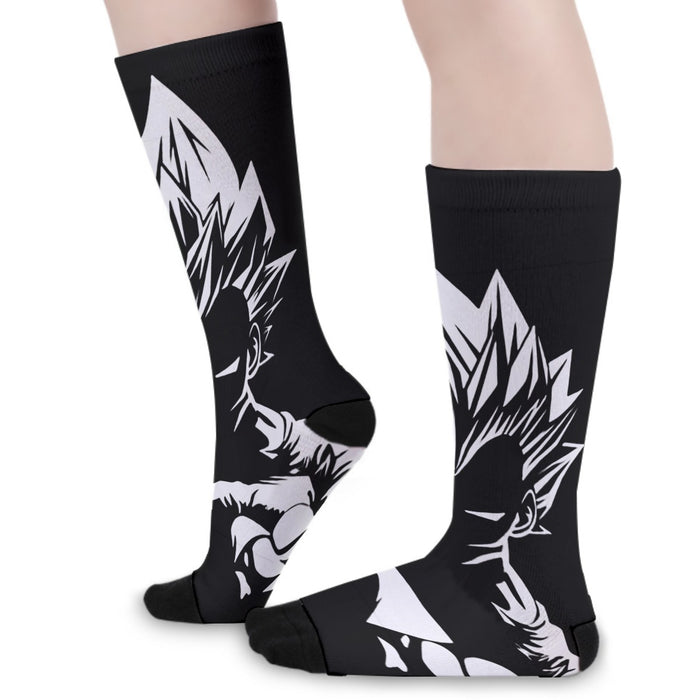 Dragon Ball Z Bad-Ass King Vegeta Graphic Socks