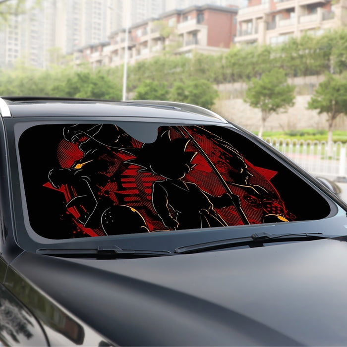 Little Saiyan Son Goku Dragon Ball Z Master Roshi Windshield Sunshade