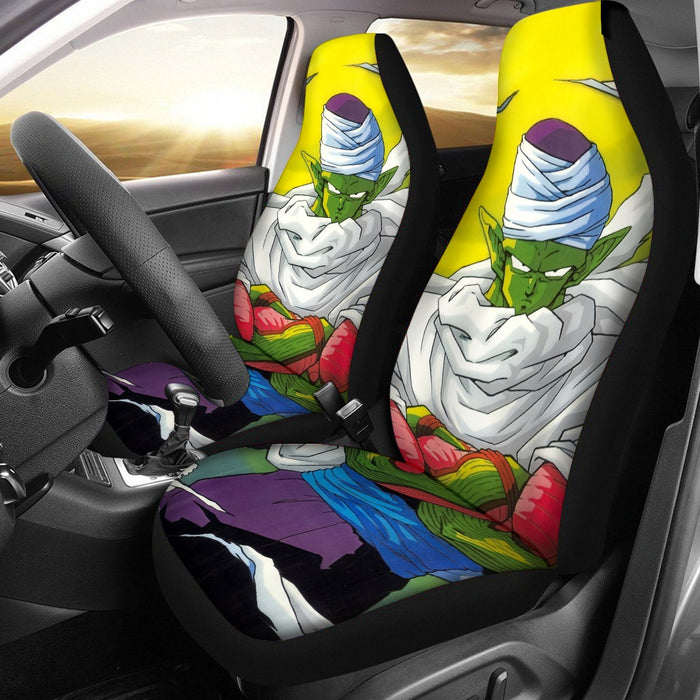 Dragon Ball Angry Piccolo Standing And Ready for Fighting Car Seat Cover