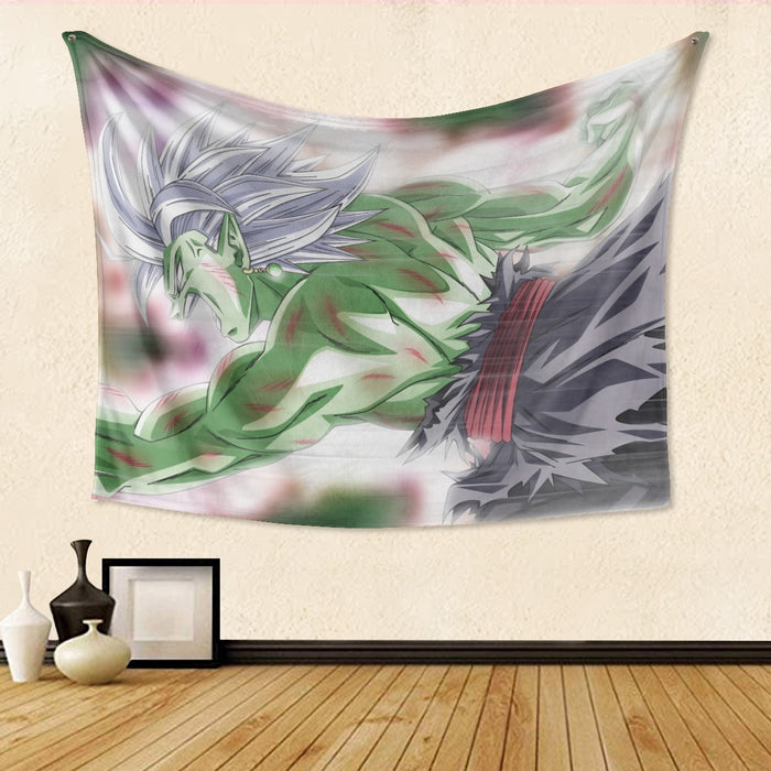 Dragon Ball Fused Zamasu Aggressive Portrait Dope Tapestry
