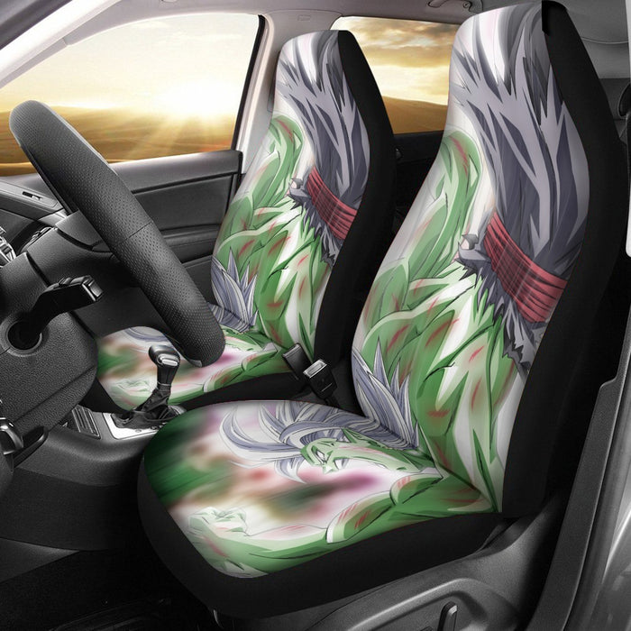 Dragon Ball Fused Zamasu Aggressive Portrait Dope  Car Seat Cover