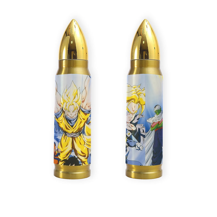 DBZ Goku Saiyan Spirit Bomb Vegeta Piccolo Gohan Trunks Vibrant Design Tumbler