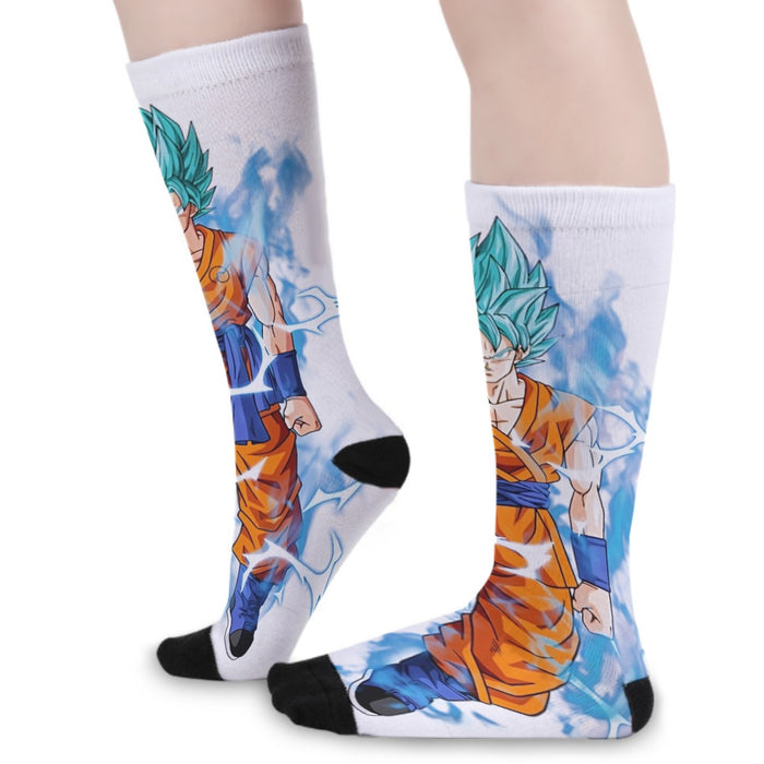 Dragon Ball Super SSGSS Goku Socks