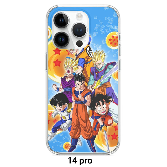 Son Gohan Evolution Dragon Ball Z iPhone 14 Case