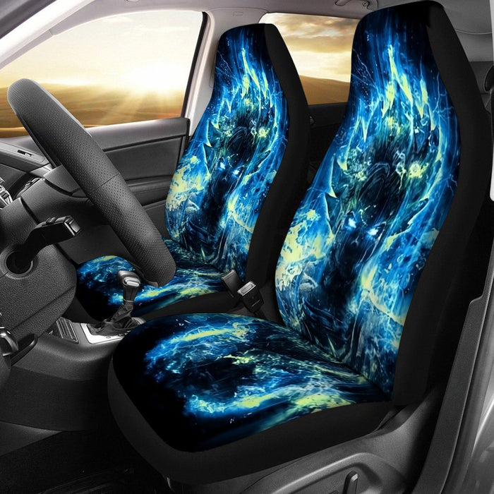 Dragon Ball Super Goku Super Saiyan Kaioken Dope Aura Car Seat Cover