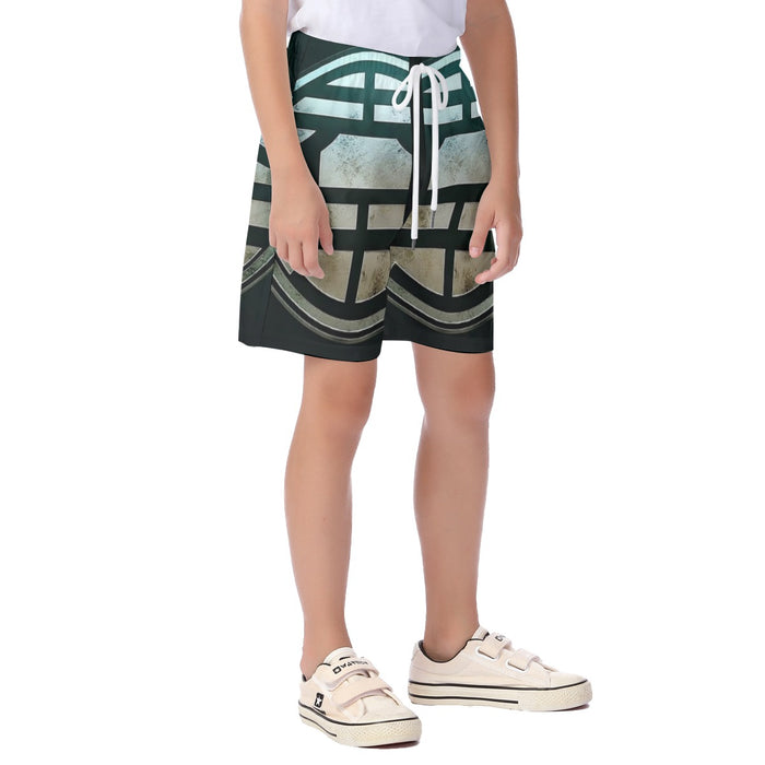 Kanji Kaio Dragon Ball Z  Kid's Beach Shorts