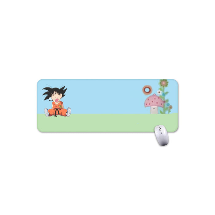 Dragon Ball Goku Kid Cute Day Dreamer Sleeping Anime Design Mouse Pad