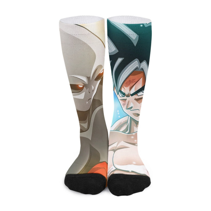 Dragon Ball Super Goku vs Jiren Overflowing Aura Socks