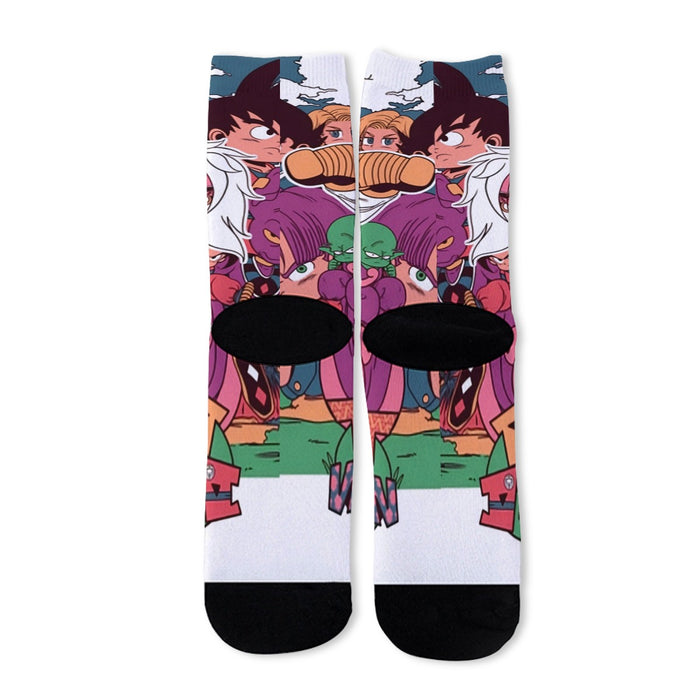 Kid Versions Of Dragon Ball Z Characters Socks
