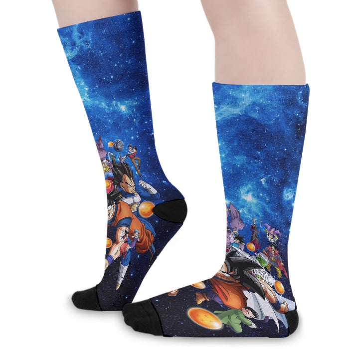 Dragon Ball Super Destruction Gods Goku Vegeta Socks