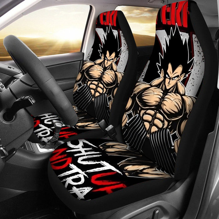 Awesome Training To Beat Goku Car Seat Cover
