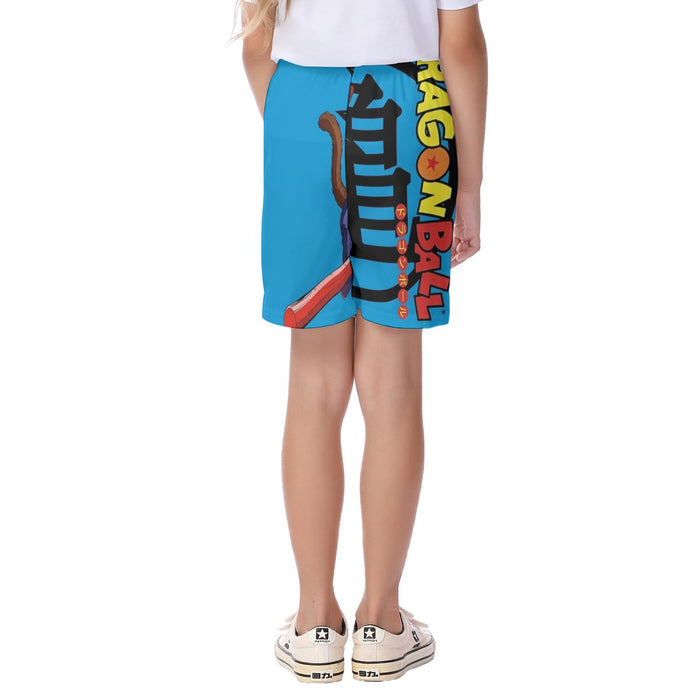 Young Goku  Kid's Beach Shorts