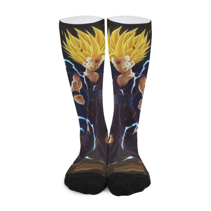 Gohan Super Saiyan 2 Socks