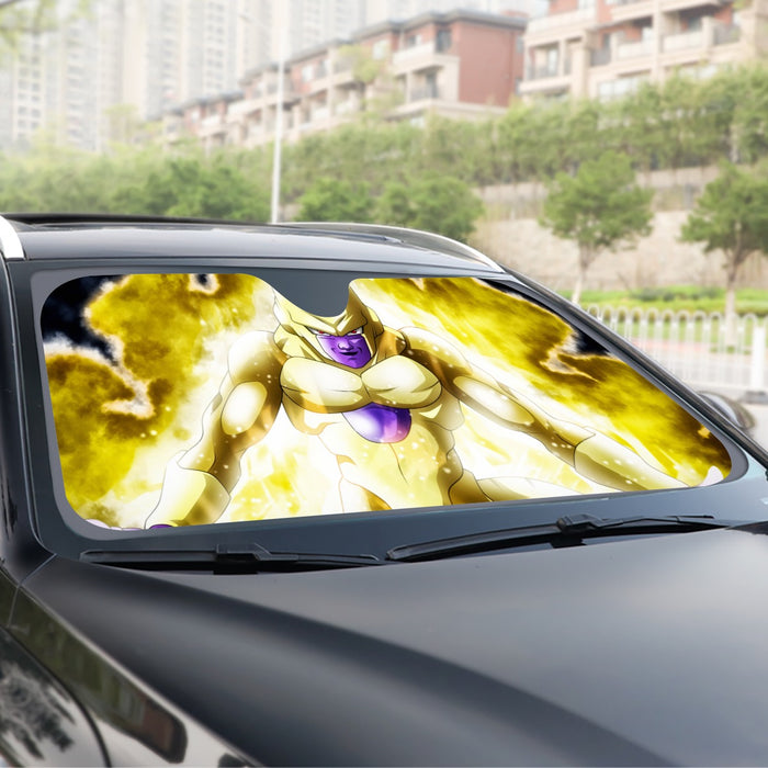 Dragon Ball Super Frieza True Golden Cool Streetwear Windshield Sunshade