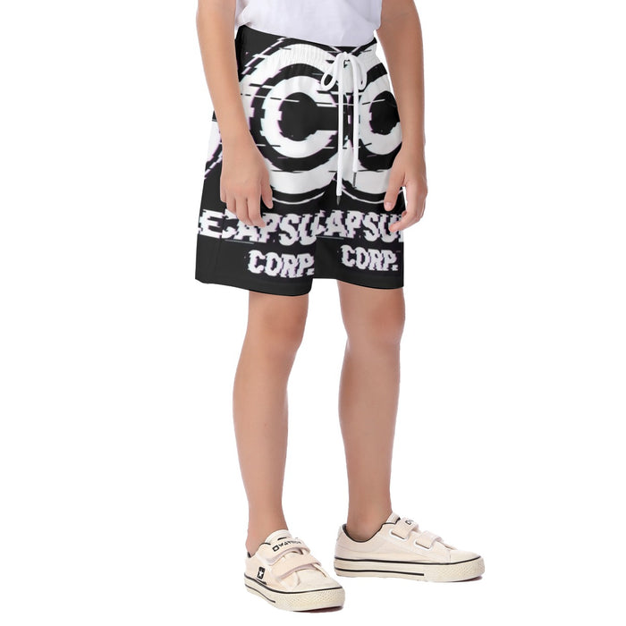 Capsule Corporation Kid's Beach Shorts