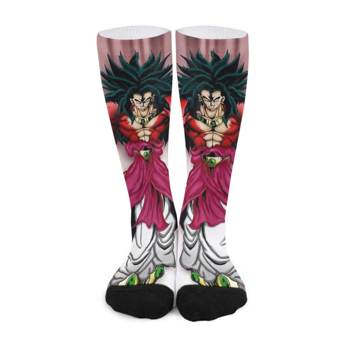 Dragon Ball Z Legendary Super Saiyan Broly 4 Dope Aura Socks